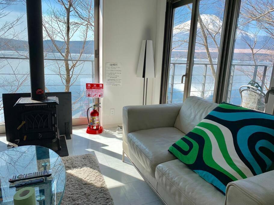 山中湖村Away From Noise,View Fuji Mt In The Designer House别墅 外观 照片